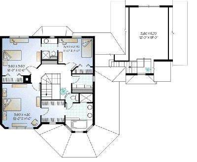 Bario Resort Floorplan Second Floor